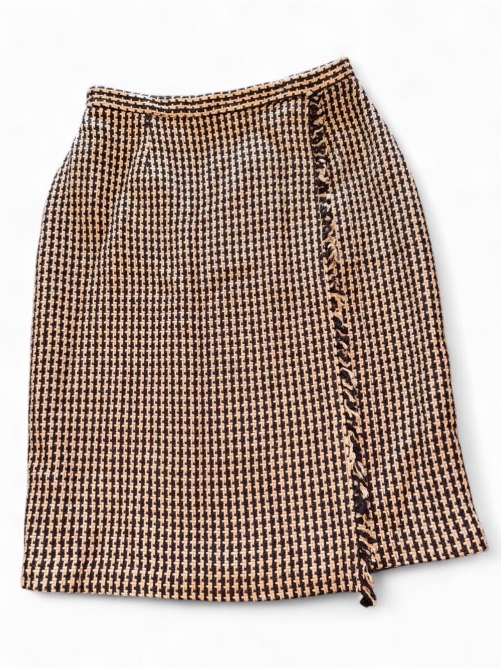Rudolph Duke Houndstooth Pencil Skirt